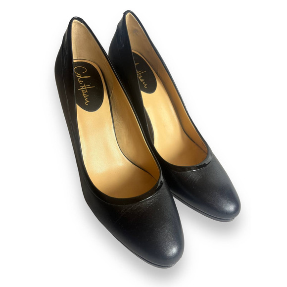 Cole Haan Nike Air Platform Pump Heels | Black | Womens 9.5 - Picture 3 of 13